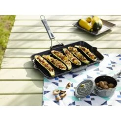 Staub Grillpan Met Schenktuit 34 X 21 Cm, Zwart -Keuken Kortingswinkel 000017175
