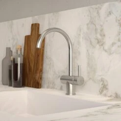 Steinberg 100 - Keukenkraan, Geborsteld Nikkel 100 1400 BN -Keuken Kortingswinkel 04254b32b7cf3975b788245e