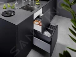 Blanco Flexon II - Inbouw Afvalemmer, Verdeeld, Inhoud 46 L 526643 -Keuken Kortingswinkel 086059b3b06d2cbad65bec3e