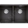 Blanco Subline 350/350 - Silgranit Spoelbak, 755x460 Mm, Antraciet 523574 -Keuken Kortingswinkel 0bba955abd0323cb3818180b