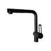 Paffoni Ringo - Keukenkraan Met Uittrekbare Handdouche, Mat Zwart RIN285NO