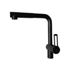 Paffoni Ringo - Keukenkraan Met Uittrekbare Handdouche, Mat Zwart RIN285NO