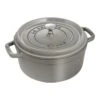 Staub Gietijzeren Braadpan 24 Cm / 3,8 L, Rond, Grafietgrijs -Keuken Kortingswinkel 1003199 3