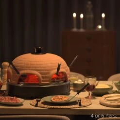 Pizzarette 4 Persoons Emerio -Keuken Kortingswinkel 101 0768 4 1