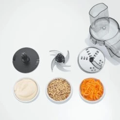 Severin Compacte Keukenmachine 400W RVS KM 3865 -Keuken Kortingswinkel 101 3865 3 1