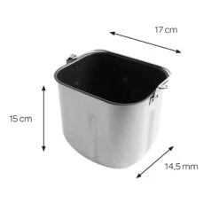 Inventum Broodbakmachine BM55 800 Gr Zwart -Keuken Kortingswinkel 101 4097 3 1