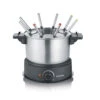 Severin Fondue 1500W 8-persoons Zwart FO 2470 -Keuken Kortingswinkel 101 6903 1