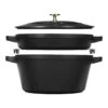 Staub Pannenset Black Matt, 2-delig -Keuken Kortingswinkel 1010877 1
