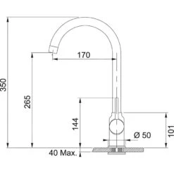 Franke Sets - Set G230, Fragraniet Spoelbak CNG 611-62 TL/2 En Keukenkraan FP 9000.084, Grijze Steen 114.0650.789 -Keuken Kortingswinkel 105c9944b72a4a81c124f80b