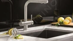 Blanco Fontas II - Keukenkraan Met Filterfunctie, Rvs 523129 -Keuken Kortingswinkel 141c905a8f3be9620bb8d700