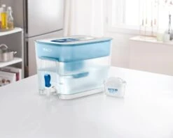 Brita Kannen - Waterfilterstation Flow Memo, Inhoud 8200 Ml, Blauw 1039277 -Keuken Kortingswinkel 15ac62e27b33630204e51459