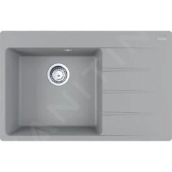 Franke Sets - Set G218, Fragraniet Spoelbak CNG 611-78 TL/2 En Keukenkraan FP 0408.031, Grijze Steen/chroom 114.0650.817 -Keuken Kortingswinkel 18c0a69b2cf4f43f3bb029b1