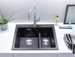 Blanco Pleon 6 Split - Silgranit Spoelbak, 615x510 Mm, Antraciet 521689 -Keuken Kortingswinkel 1b469f1e3903d02f8ee09416