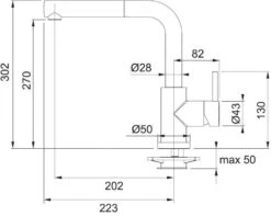 Franke Sets - Spoelbakset T32, Tectonite Spoelbak OID 611-78, Zwart + Keukenkraan FN 0147, Chroom 114.0366.065 -Keuken Kortingswinkel 1db725505a28a9418bee4c0c