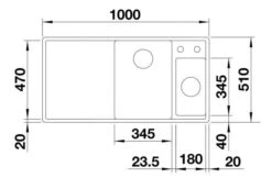 Blanco Axia III 6 - Silgranit Spoelbak, 1000x510 Mm, Met Draaiknopbediening En Accessoires, Zwart 525850 -Keuken Kortingswinkel 2013b9fdc9661b0dc0f4e491