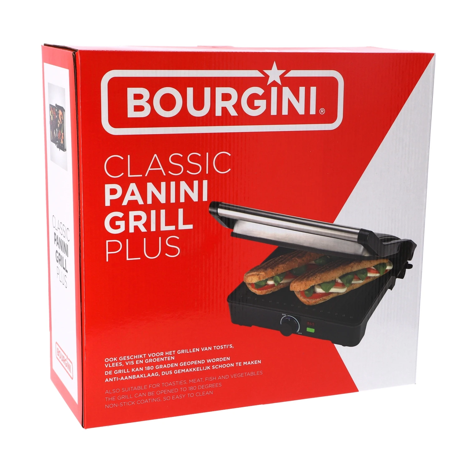 Bourgini Classic Panini Grill Plus