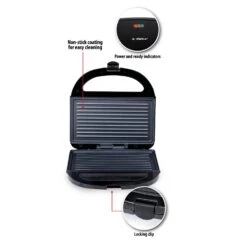 Alpina Contactgrill 750W -Keuken Kortingswinkel 209 6779 7 1