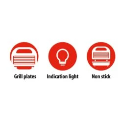 Alpina Contactgrill 750W -Keuken Kortingswinkel 209 6779 8 1