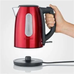 Severin Waterkoker 2200W 1 L Rood WK 3417 -Keuken Kortingswinkel 211 3417 2 1