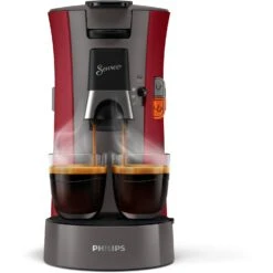 Philips Senseo Koffiepadapparaat CSA230/90 Select Rood/grijs -Keuken Kortingswinkel 212 2918 4 1