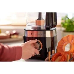 Philips Keukenmachine HR7530/10 Viva 850W Zwart/RVS -Keuken Kortingswinkel 212 5011 6