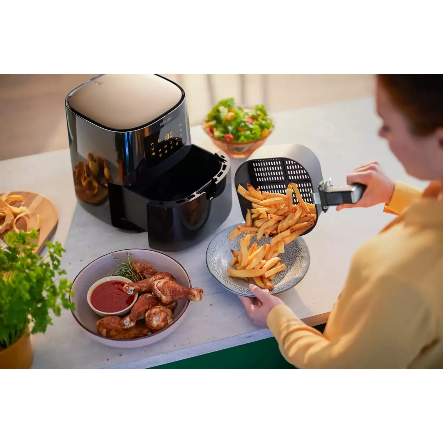 Philips Essential Airfryer HD9252/70 11 Philips Essential Airfryer HD9252/70 - Afbeelding 9