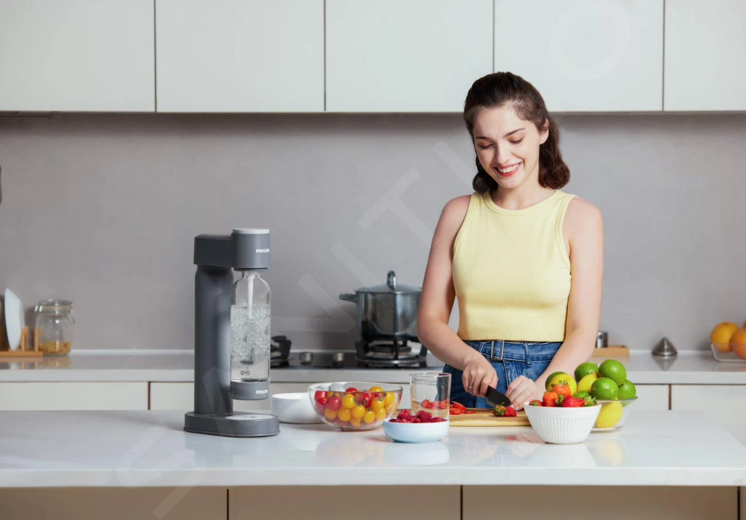 Philips GoZero - Sodamaker Lite Met Toebehoren, Grijs ADD4901GR/10 9 Philips GoZero - Sodamaker Lite Met Toebehoren, Grijs ADD4901GR/10 - Afbeelding 7