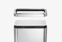 Simplehuman Afvalemmers - Open Recyclebak 20 L, Gebrosteld Rvs CW1470 -Keuken Kortingswinkel 21c487b39ef85a54118ded28