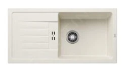 Blanco Favum XL 6 - Silgranit Spoelbak, 860x435 Mm, Zacht Wit 527084