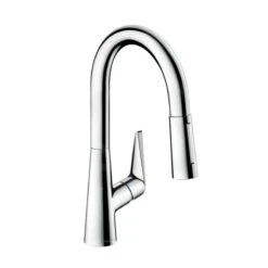 Hansgrohe Talis M51 - Keukenkraan 160 Met Uittrekbare Vuistdouche, Chroom 72815000