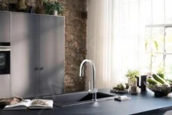 Hansgrohe Aqittura M91 - Keukenmengkraan Met Uittrekbare Uitloop, SodaSystem, SBox, Chroom 76806000 -Keuken Kortingswinkel 2747665a812440065f550744 1