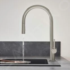 Hansgrohe M54 - Talis Keukenkraan Met Uittrekbare Handdouche, RVS Look 72800800 -Keuken Kortingswinkel 2a6c1bd81c3f3a840809a2c2