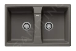 Blanco Lexa 8 - Silgranit Spoelbak, 780x500 Mm, InFino, Grijs 527281