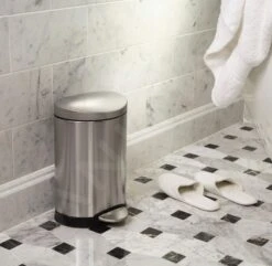 Simplehuman Afvalemmers - Afvalbak 6 L, Gebrosteld Rvs CW1834CB -Keuken Kortingswinkel 2edd14ec5ba2665d4ec727e7