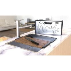 Franke Toebehoren - Box Center Voor Spoelbak Incl. Accessoires, Rvs/zwart Kunststof 112.0619.946 -Keuken Kortingswinkel 3557e27b99c984c1238667eb