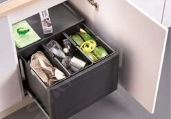 Blanco Botton Pro - Afvalsorteersysteem, Met Scheidingswand, Inhoud 39 L 517470 -Keuken Kortingswinkel 355d3fd96897c939bc025aa4