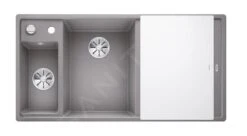 Blanco Axia III 6 - Silgranit Spoelbak, 1000x510 Mm, Met Afvoerbediening En Toebehoren, InFino, Aluminium 524655 -Keuken Kortingswinkel 3adbf63a2f4f51c9150f1c0f