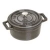 Staub Mini Braadpan 10 Cm / 250 Ml, Rond, Grafietgrijs -Keuken Kortingswinkel 40500 106 0 1