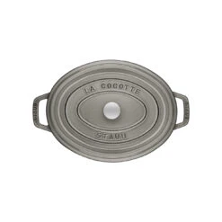 Staub Gietijzeren Braadpan 31 Cm / 5,5 L, Ovaal, Grafietgrijs -Keuken Kortingswinkel 40500 236 0 2 2