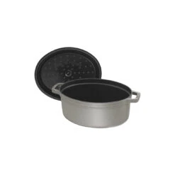 Staub Gietijzeren Braadpan 33 Cm / 6,75 L, Ovaal, Grafietgrijs 9 Staub Gietijzeren Braadpan 33 Cm / 6,75 L, Ovaal, Grafietgrijs -Keuken Kortingswinkel 40500 236 0 5
