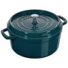 Staub Gietijzeren Braadpan 28 Cm / 6,75 L, Rond, La-mer -Keuken Kortingswinkel 40501 115 0 1