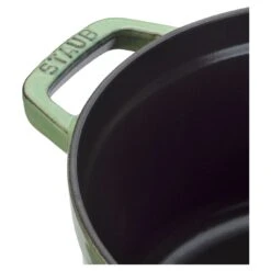 Staub Gietijzeren Braadpan 26 Cm / 5,25 L, Rond, Salie -Keuken Kortingswinkel 40505 364 2