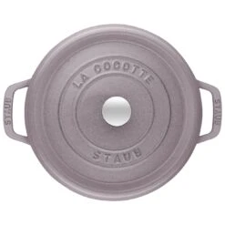 Staub Gietijzeren Braadpan 24 Cm / 3,8 L, Rond, Kersenbloesem -Keuken Kortingswinkel 40508 859 0 000000648 1