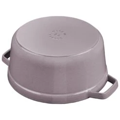 Staub Gietijzeren Braadpan 24 Cm / 3,8 L, Rond, Kersenbloesem -Keuken Kortingswinkel 40508 859 0 000000649