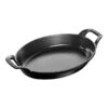 Staub Ovenschaal 28 Cm, Ovaal, Zwart -Keuken Kortingswinkel 40509 341 0 1