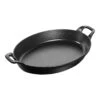 Staub Ovenschaal 32 Cm, Ovaal, Zwart -Keuken Kortingswinkel 40509 342 0 1