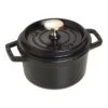 Staub Gietijzeren Braadpan 14 Cm / 800 Ml, Rond, Zwart -Keuken Kortingswinkel 40509 476 0 1