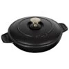 Staub Ovenschaal Met Deksel 20 Cm, Rond, Zwart -Keuken Kortingswinkel 40509 579 0 2