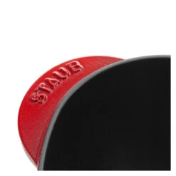 Staub Gietijzeren Braadpan 20 Cm / 1,75 L, Hart, Kersenrood -Keuken Kortingswinkel 40509 798 0 3