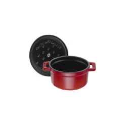 Staub Mini Braadpan 10 Cm / 250 Ml, Rond, Kersenrood -Keuken Kortingswinkel 40509 799 0 5
